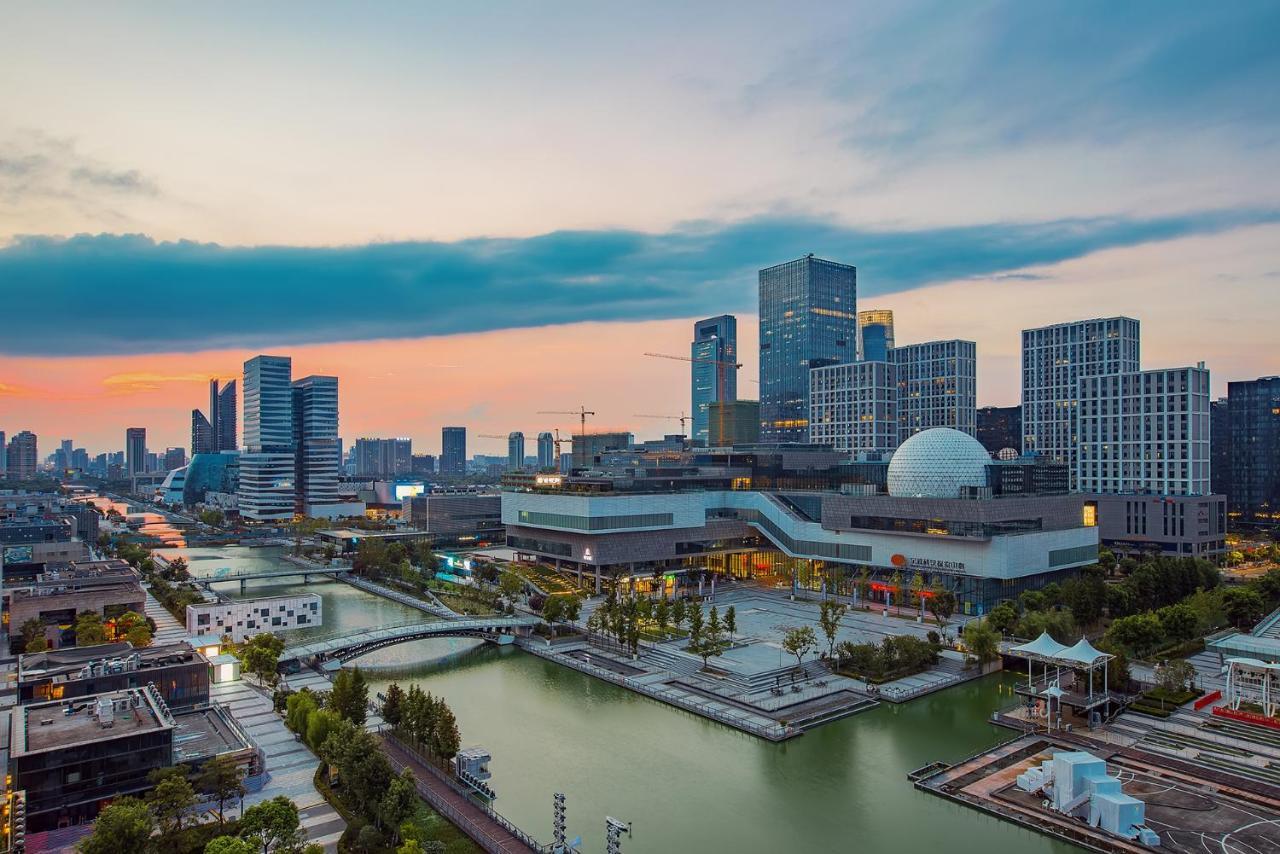 Langham Place, Ningbo Culture Plaza Exterior foto