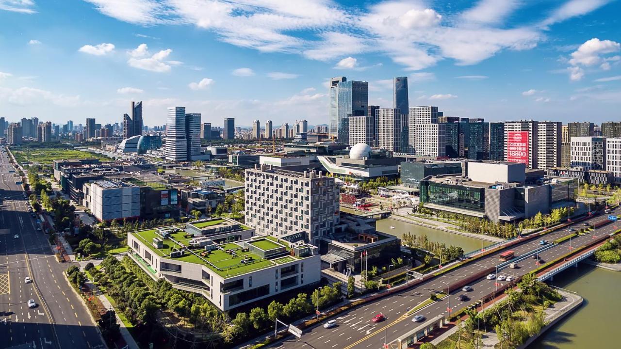Langham Place, Ningbo Culture Plaza Exterior foto